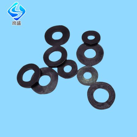 Lansheng standard process customized processing of PTFE gasket, nylon washer, threaded rod, stop washer, wear-resistant pulley