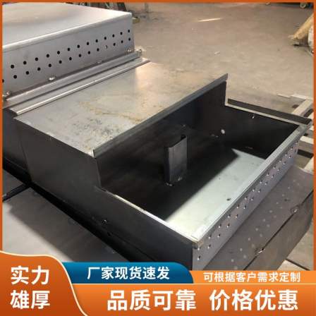 Jizhong Road Bridge Supply Bridge Deck Collecting Well Galvanized Steel Plate Welding Rainwater Collecting Box Drainage Well Bridge Collecting Tank