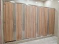 Door head shape punching fluorocarbon paint aluminum plate wholesale curtain wall wood grain aluminum veneer