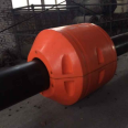 Ocean large buoyancy sand pumping and dredging pipeline buoy surface load-bearing plastic floating body