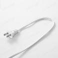 Customized Korean double round plug KC certification 0.75 two core plug wire 1.5m Korean white plug power cord