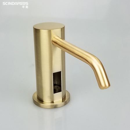 Basin faucet type foam hand soap dispenser vertical all copper intelligent automatic induction plug soap dispenser