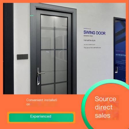 Platinum Zun doors and windows, right glass swing door, wholesale sales, diverse styles, convenient installation