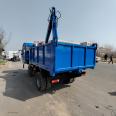 Truck mounted wood grabbing machine, unlike truck mounted excavator, dump truck, four-wheel drive truck mounted wood grabbing, fully hydraulic operation, customized by Fuyou