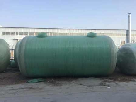 20 m3 fiberglass septic tank 30 m3 winding integrated kitchen oil separator