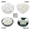 Customization of Low Aluminum Single Cell Porcelain Ball, Alumina Open Cell Ball Support Agent, Chemical Filler Support