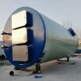 The GRP integrated prefabricated pump station in Wilty has a stable structure made of fiberglass and is easy to operate