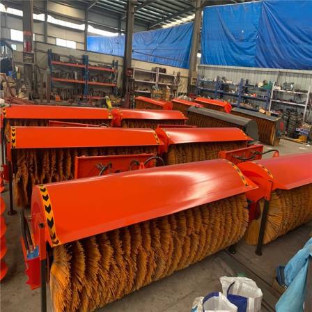 Roller brush Snowplow, manufacturer's power 6.5hp, weight 80kg, hand propelled sweeper