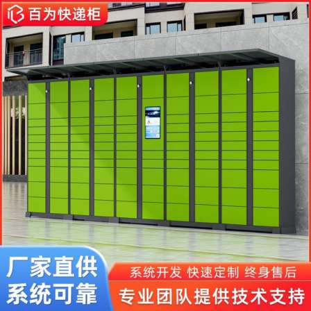 Baiwei System Intelligent Shared Express Cabinets Community Station Cabinets Package Storage Cabinets WeChat Scan Code Self pickup Smart Cabinets