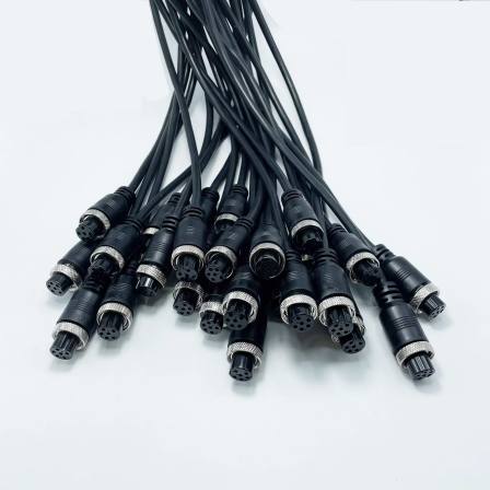 Wire harness manufacturer provides mining sensor connection wire, aviation socket wire, three hole, four hole, five hole plug wire