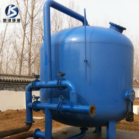 Mechanical filtration manual and purification tank, activated carbon sewage purification equipment