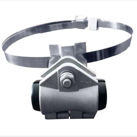 Optical cable suspension clamp ADSS aluminum clad steel stranded wire OPGW pre twisted suspension hardware string