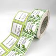 Self adhesive label printing household products trademark sticker color matte Coated paper label