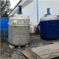 Used stainless steel reaction kettle, double layer electric heating stirring kettle, durable Keno