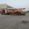 Crawler Pile driver with hydraulic traveling chassis of 16m long auger and self loading CFG pile grouting machine