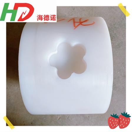 Automated production of flower shaped meat patties Heidenor burger patty molding machine with special shape customization