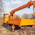 Multiple vehicles can be used to pull soil and lift items. Agricultural four different types of cranes are integrated with vehicle mounted engineering. Household tractor transport vehicles