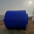 10 tons of customized blue PE thickened acid alkali corrosion resistant storage tank, sun proof and safe container