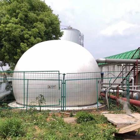 Principles of PVDF Material Usage for Biogas Storage Double Membrane Gas Tanks in Chemical Plants of Breeding Farms Civil Engineering Scheme