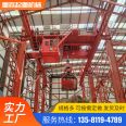 Manufacturer provides customized double beam crane workshop for easy installation of 35 ton QD bridge crane