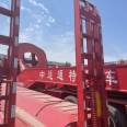 Wind blade transport vehicle lifting hydraulic steering 360 ° 17.5m front and rear drawable low flat semi trailer