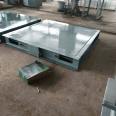 All steel weighing platform with thickened steel plate subjected to uniform force on the ground, weighing 10 meters and 150 tons. Customized by Duolaitu