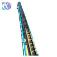 Construction sand loading and unloading conveyor Kunwei skirt edge belt conveyor skirt edge partition belt conveyor