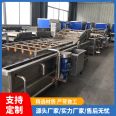 Grape bubble cleaning machine, plum high-pressure spray cleaning equipment, okra vegetable washing machine