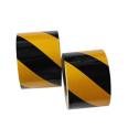 Manufacturer's advertising grade reflective film, yellow and black dual color road signs, reflective stickers, warning posts, multiple specifications of reflective tape