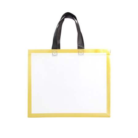 Hongtao Packaging Production Blank, Simple, Fashionable, Non woven Bags, Atmospheric, Clean, Portable Advertising Handbags