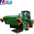 Small road sweeping and sweeping vehicle for sweeping fallen leaves on the ground, outdoor sweeping machine, road garbage cleaning equipment