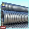 Yuanshuo PE steel strip reinforced corrugated pipe with double wall polyethylene black plastic pipe has sufficient inventory