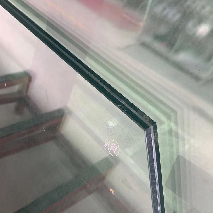 Double layer toughened laminated glass PVB dry film Laminated glass sound proof explosion-proof customizable