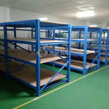 Customized national distribution, multi-layer free assembly, storage, and storage of clothing display racks for Longzhi medium-sized laminated shelves