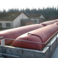 Red Mud Soft Biogas Anaerobic Bag for Pig Farm Hongshuo Biogas Membrane Customized Biogas Bag Design for Environmental Protection Biogas Tank