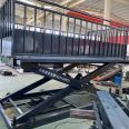 Yuan Shengrong 3.5-meter-high mobile pig loading platform, 3-ton pig loading lifting platform, pig yard weighing and unloading platform