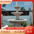 Design, production, and installation of integrated equipment for square water curtain landscape are convenient for potters to carve stone fountains