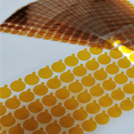 Supply circuit board lithium battery high-temperature adhesive tape, gold finger high-temperature adhesive die-cutting, pi brown high-temperature adhesive tape manufacturer