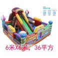 Children's inflatable castle indoor and outdoor trampoline small amusement park mischievous castle amusement equipment