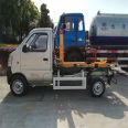 Dongfeng Xiaobawang 3-way hook arm garbage truck with blue card can enter the underground warehouse, and one car can be equipped with multiple boxes