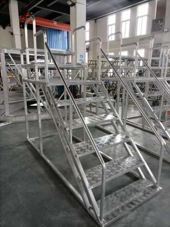 Yunhong Aluminum Alloy Aircraft Maintenance Platform Mobile Ladder Welding Aluminum Alloy Equipment