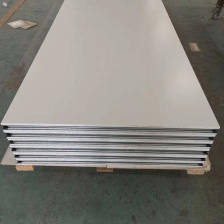 Handmade glass magnesium rock wool board, dust-free workshop, lightweight partition board, color steel purification board, manufacturer's composite board