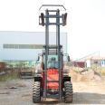 New diesel hydraulic off-road forklift automatic transmission off-road forklift 3.5 ton diesel forklift