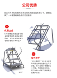 ETU Easy Ladder Excellent, Mobile Climbing Platform Ladder Silent Castor Automatic Brake RL