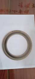 Metal spiral wound gasket color black can be customized for fixed sealing, suitable for flange sealing