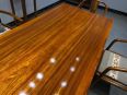 Africa Okan Pear Large Board Original Wood Ba Hua Black Sandalwood Solid Wood Office Table Drawing Table Tea Table