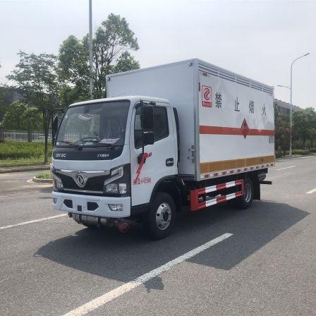 Guoliu Blue Brand Dongfeng Dolika Dangerous Goods Box Truck Gas Tank Liquefied Gas Cylinder Transport Vehicle