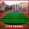 Ming Yu Han Qin Plastic Track Fully Plastic and Breathable New National Standard Wear Resistant and Anti slip Color to Prevent Sharp Light