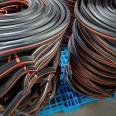 Shield strip, shield tunnel segment, elastic rubber sealing strip, porous high elastic sealing gasket EPDM