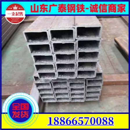 Guangtai manufacturer produces S45C Japanese standard seamless square tube 150 * 180 * 6 American standard seamless rectangular tube non-standard steel pipe